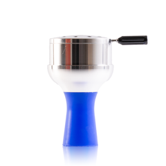 SB Chillum with Dot Design HMD for Hookah - Blue