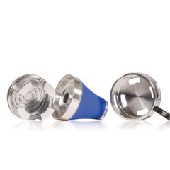 SB Chillum with HMD for Hookah - Blue