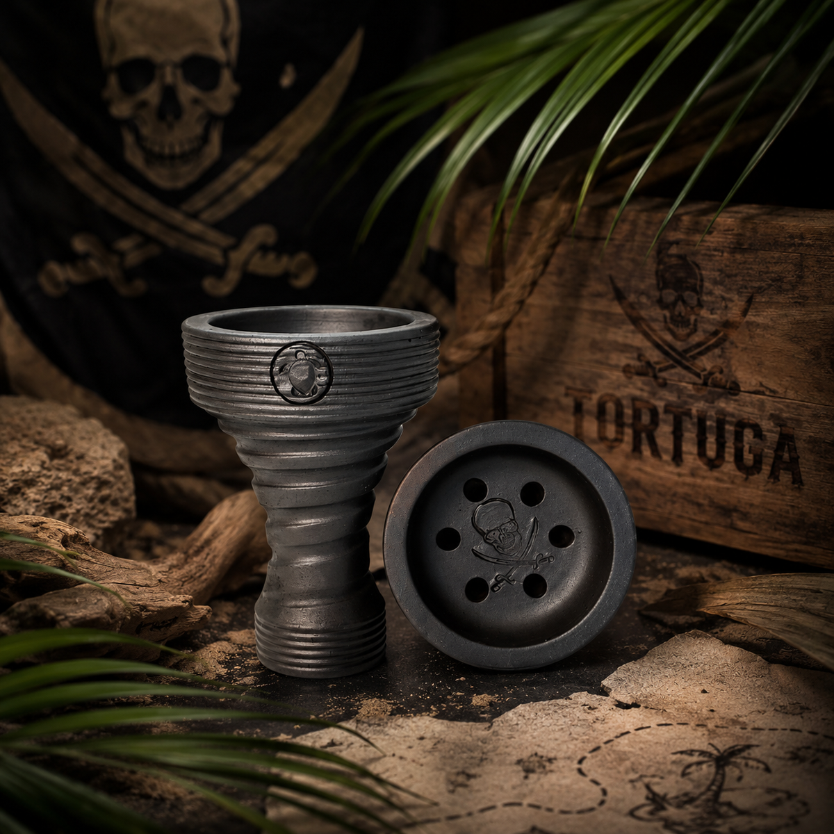 Tortuga Black Mark Hookah Bowl