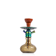COCOYAYA X17 Hookah - Rainbow Stem & Grey Base